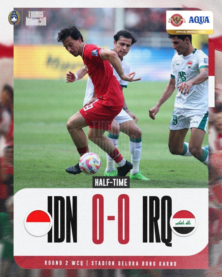Trực tiếp Indonesia 0-0 Iraq: Đôi công hấp dẫn 476390