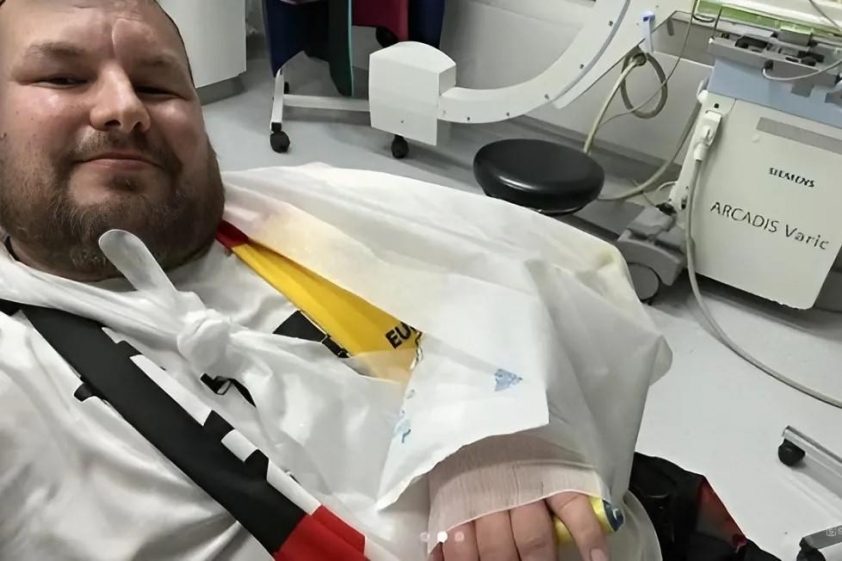 German striker broke a fan's arm in the opening match of Euro 2024 483253