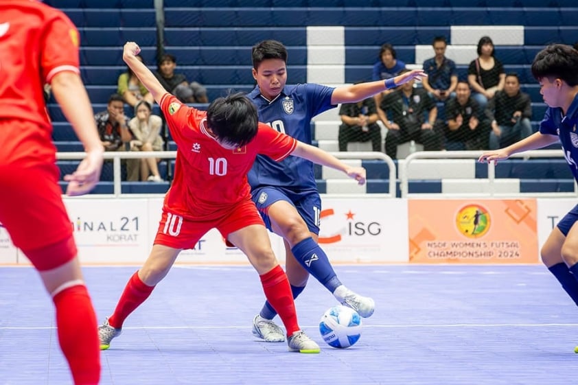 ĐT futsal Việt Nam hòa Thái Lan với tỷ số 2-2