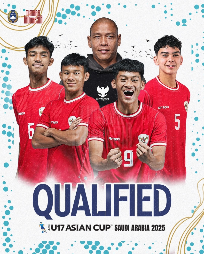 Chủ tịch LĐBĐ Indonesia tự hào sau khi U17 Indonesia giành vé dự VCK U17 châu Á 2025