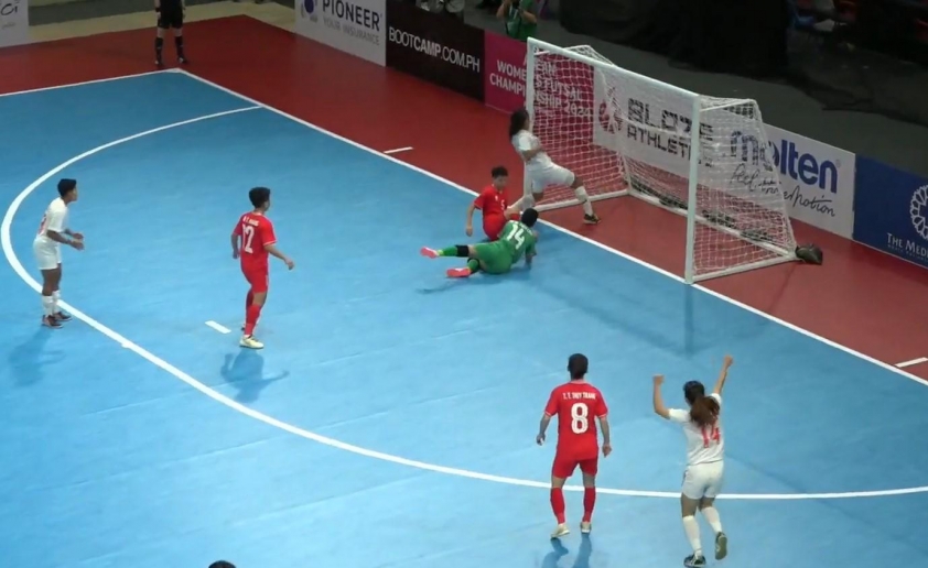 Trực tiếp futsal nữ Việt Nam 1-0 Myanmar: Lợi thế sớm 557837