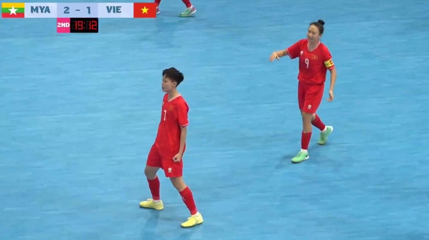 Trực tiếp futsal nữ Việt Nam 1-2 Myanmar: Bất ngờ 557844