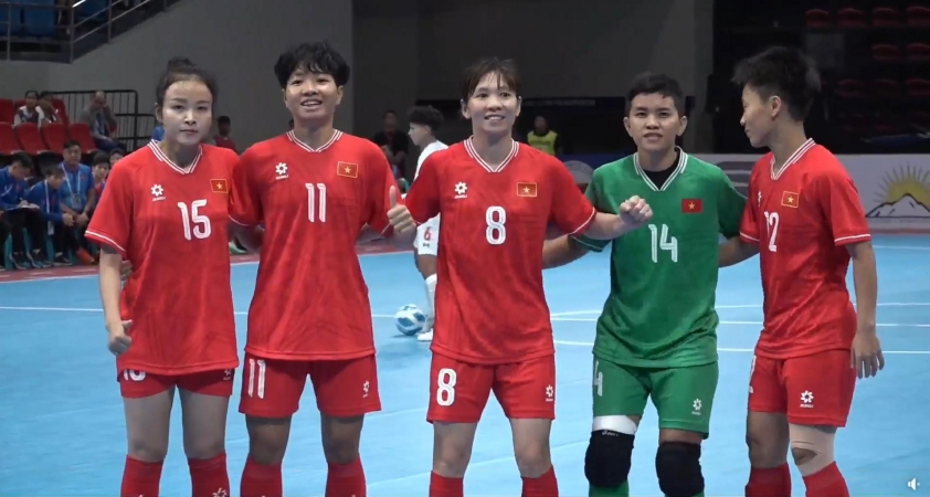 Trực tiếp futsal nữ Việt Nam 4-2 Myanmar: Mưa bàn thắng 557851