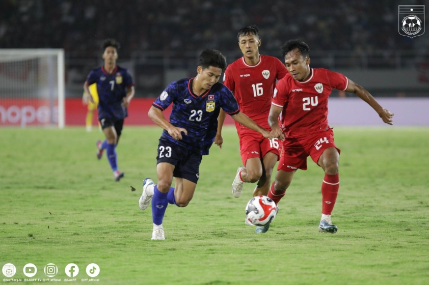 AFC thốt lên 1 điều sau khi Lào cầm hòa được Indonesia