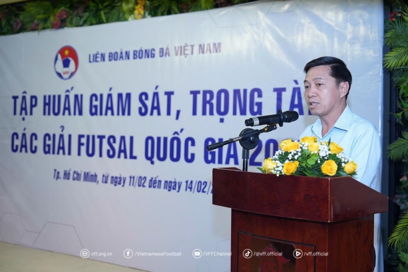 53 trọng tài futsal Việt Nam tham gia lớp tập huấn Giám sát 591994