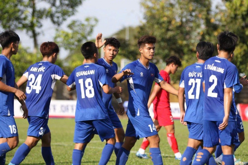 U19 Thể Công Viettel nhận thất bại 1-6 trước U19 PVF