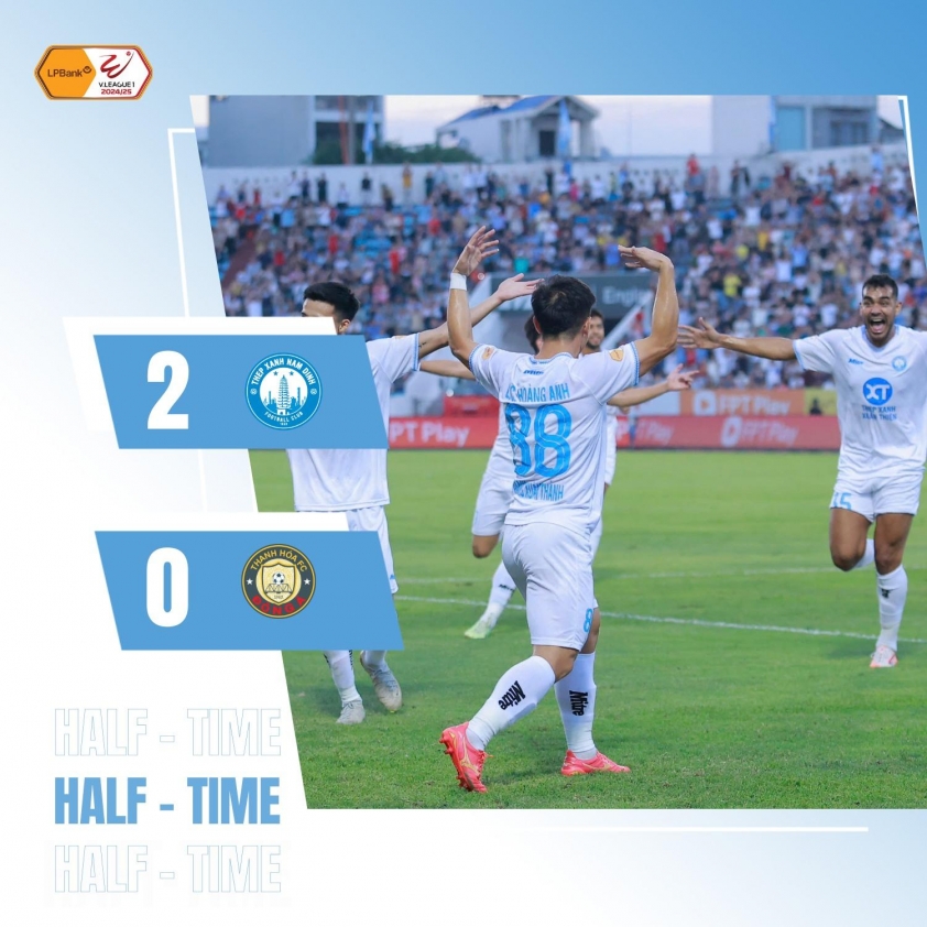 Trực tiếp Nam Định 2-0 Thanh Hóa: Chủ nhà thăng hoa 633213