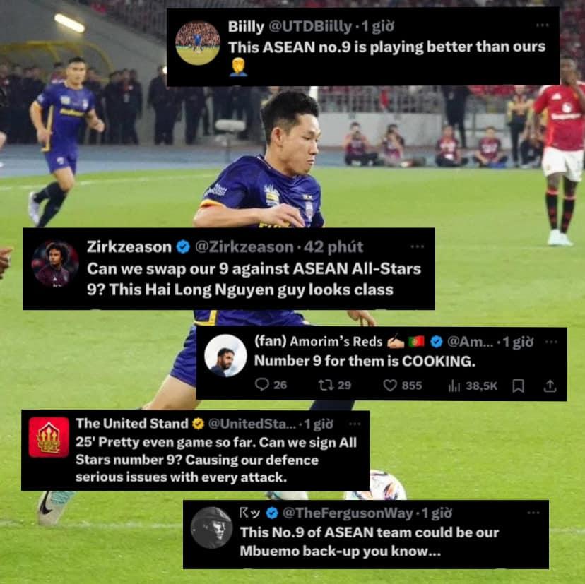 CĐV MU đòi mua gấp 1 cầu thủ Việt Nam sau khi thua sốc ASEAN All-Stars 641695