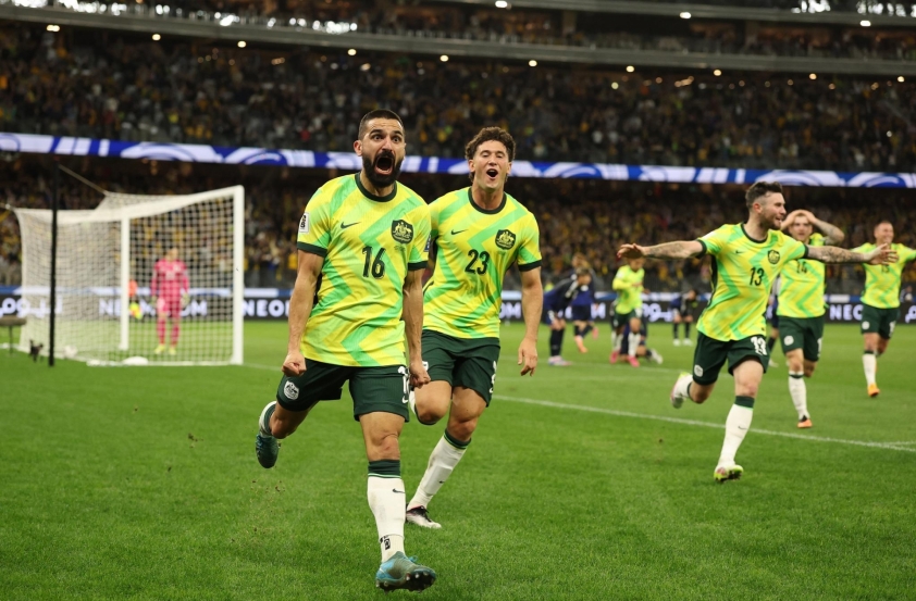 Australia 99% dự World Cup sau trận thắng khó tin Nhật Bản 645336