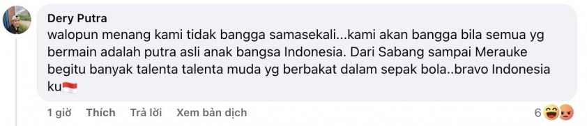 CĐV Indonesia phản ứng bất ngờ sau chiến thắng trước Trung Quốc 645406