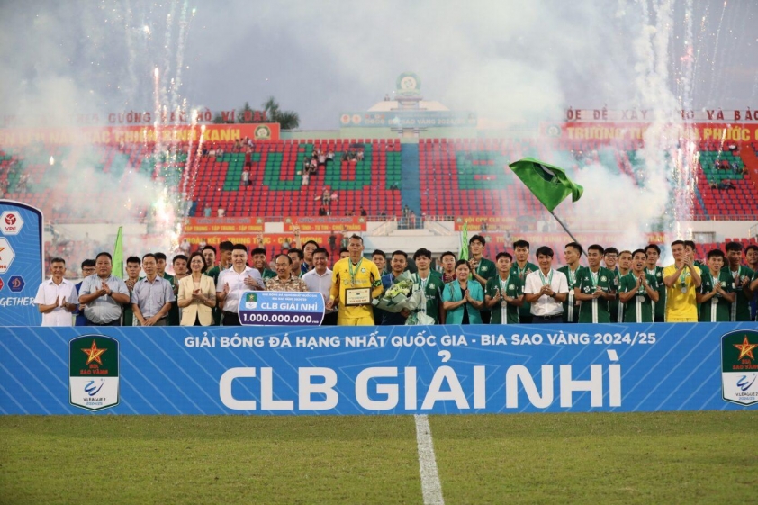 Đội Hoàng Đức lập hàng loạt kỷ lục ở giải hạng Nhất 653807