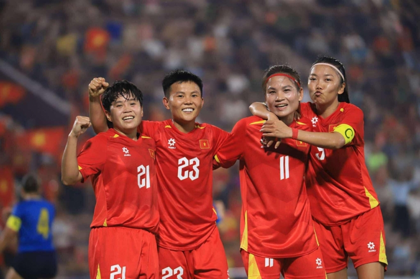 Trực tiếp nữ Việt Nam 3-0 Guam: Quá áp đảo 660850