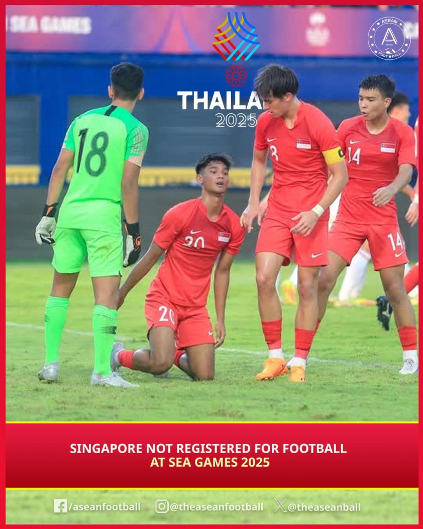 NÓNG: Singapore bị loại khỏi bóng đá Nam SEA Games 679686