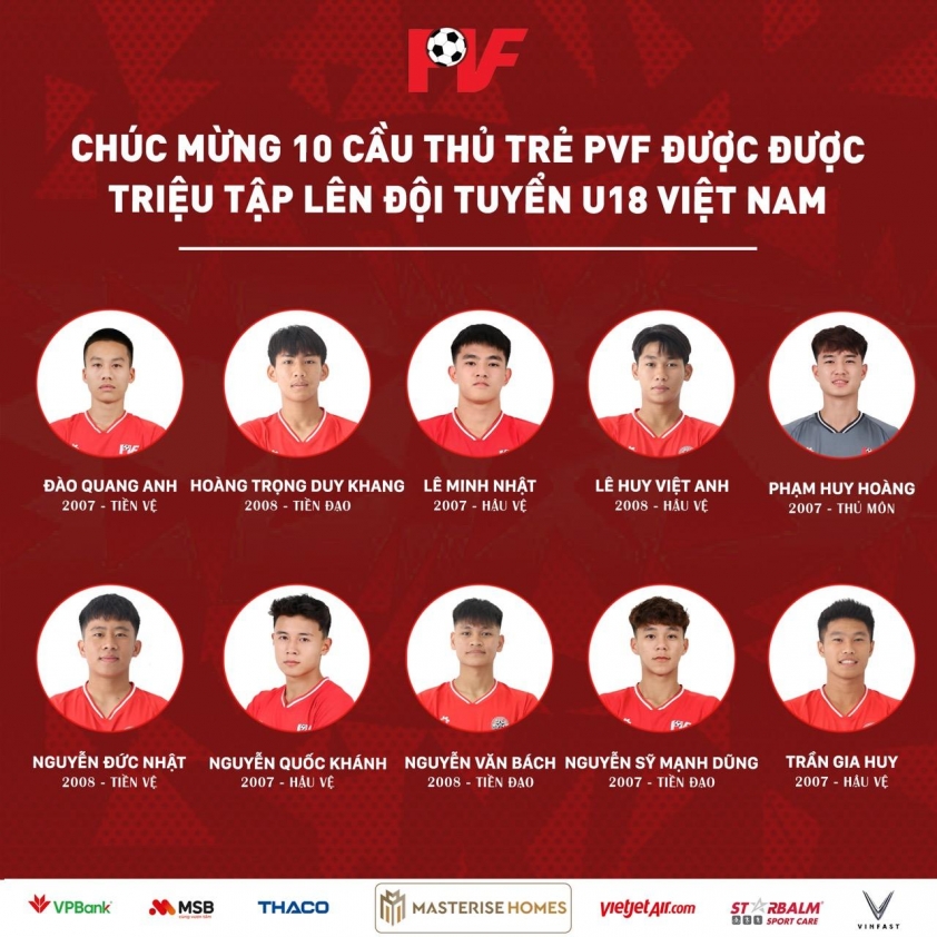 Xác định 10 cầu thủ tiếp theo lên tuyển Việt Nam 690945