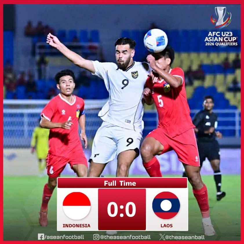 “Địa chấn Lào chuẩn bị cho U23 Indonesia ở vòng loại châu Á” 8 U23 Lào xuất sắc cầm hòa được U23 Indonesia