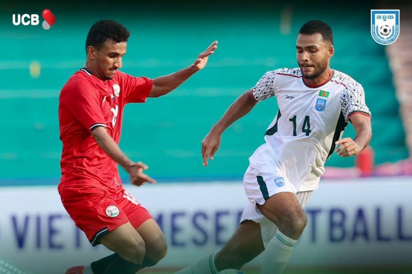 U23 Bangladesh đã có 1 trận đấu kiên cường trước Yemen