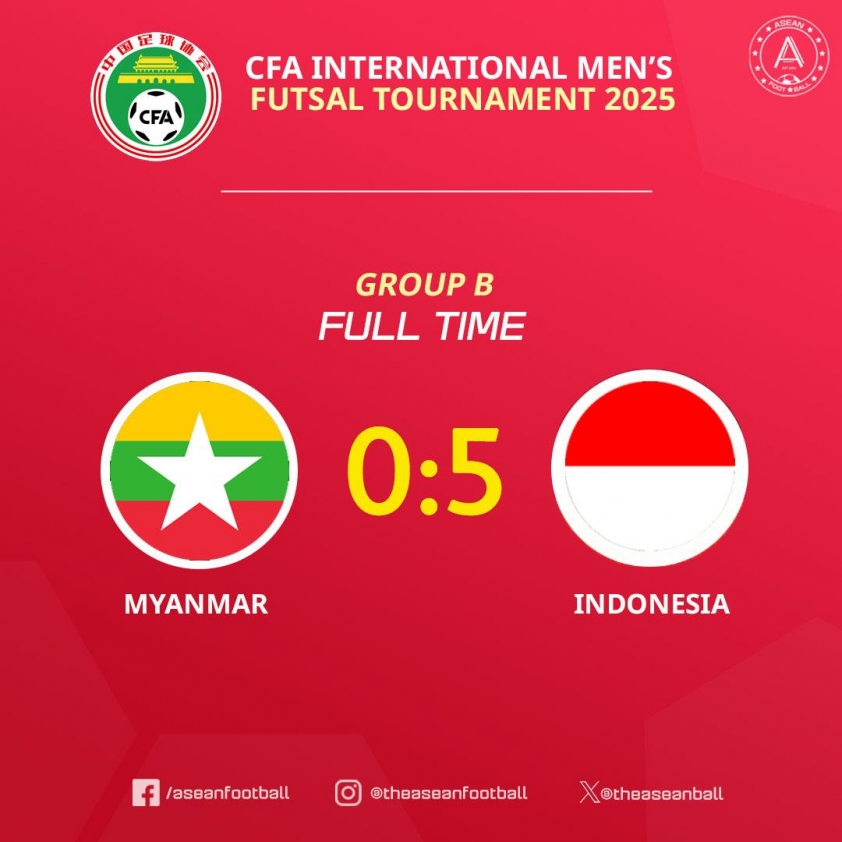 Indonesia thắng đậm Myanmar 5-0 700132