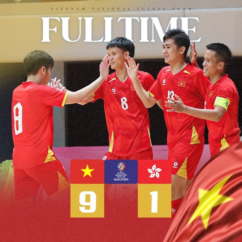Việt Nam thắng cực đậm 9-1 tại vòng loại châu Á 708151
