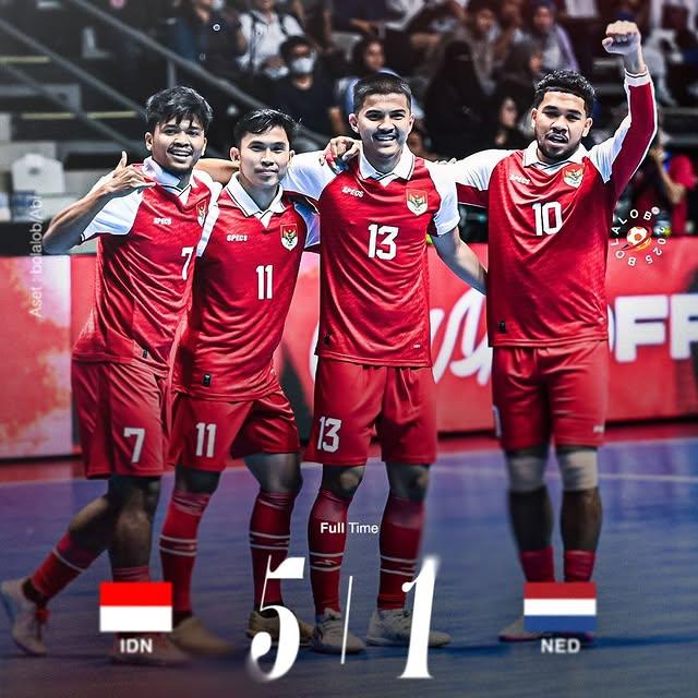 Indonesia thắng đậm Hà Lan 5-1 708336
