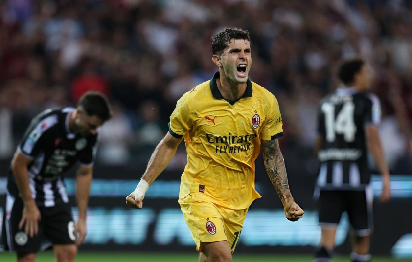 Pulisic rực sáng, AC Milan thắng trận thứ 3 liên tiếp-708333