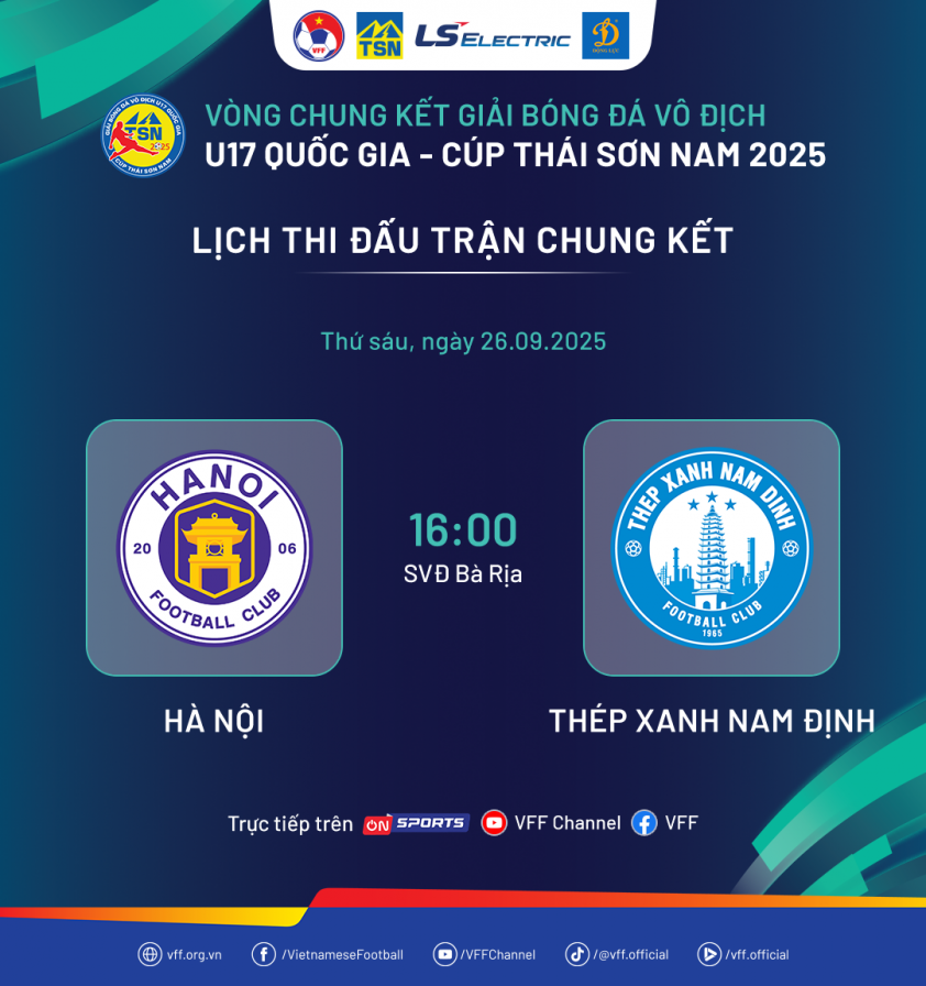 Thắng trên chấm penalty, U17 Nam Định vào chung kết 710510