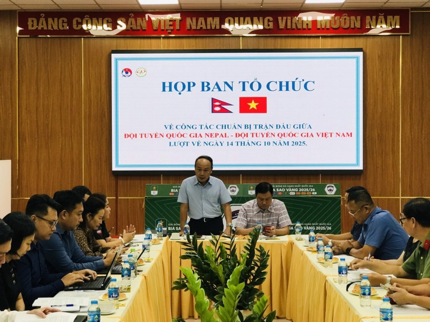Chuẩn bị cho trận đấu giữa ĐT Việt Nam và Nepal: Những điều cần biết 4 Triển khai công tác chuẩn bị trận ĐT Việt Nam gặp Nepal 712485