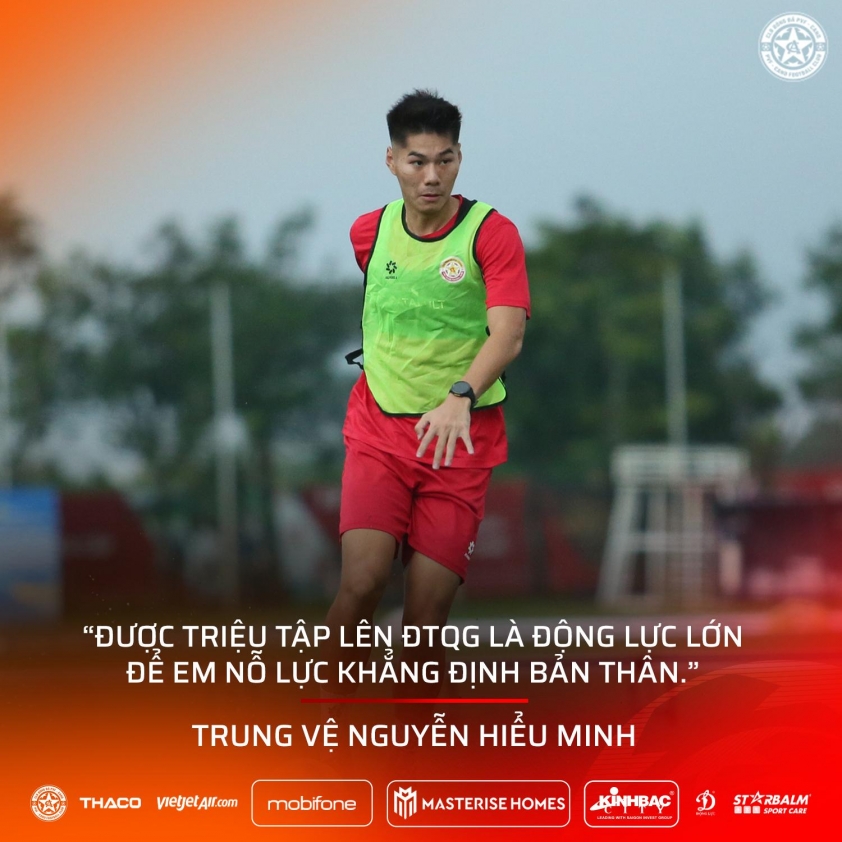 Hiểu Minh lần đầu lên tuyển