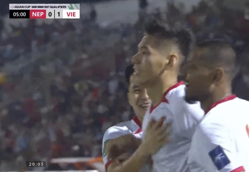 Trực tiếp Việt Nam 1-0 Nepal: Mở tỷ số sớm 722191