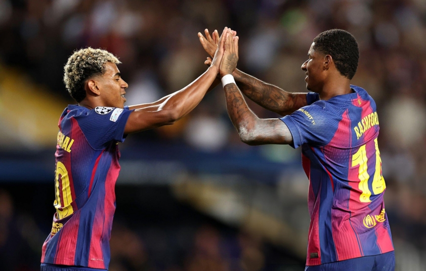Yamal, Rashford lập công giúp Barcelona đại thắng 726216