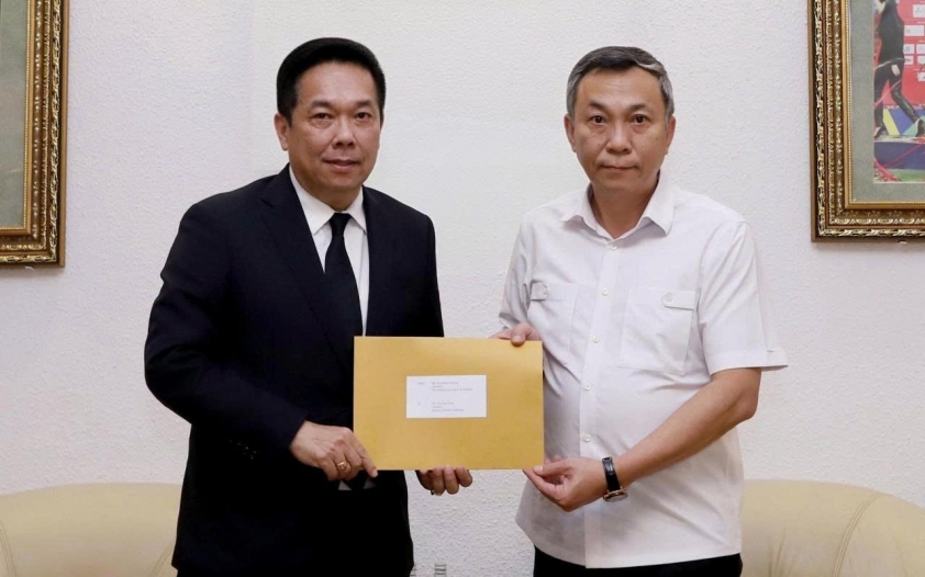 VFF tiếp nhận lời xin lỗi từ LĐBĐ Thái Lan về sai sót quốc kỳ 4 VFF ghi nhận lời xin lỗi của LĐBĐ Thái Lan vụ sai quốc kỳ 730844