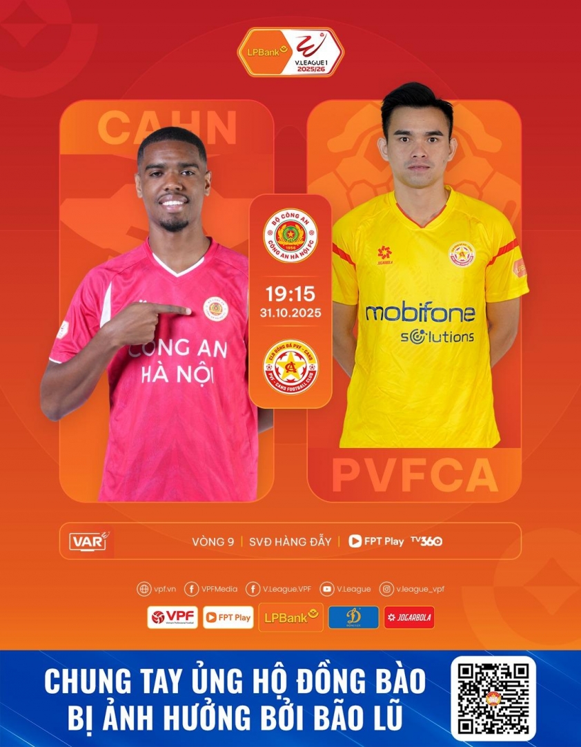 Trực tiếp CAHN vs PVF CAND lúc 19h15 hôm nay, 31/10 3 Hình ảnh trận đấu
