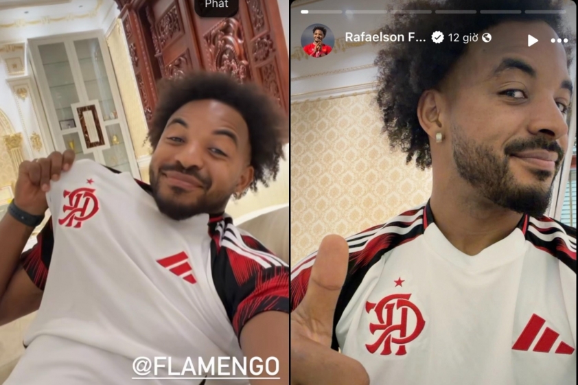 Xuân Son gây sốt với phong cách áo đội Brazil ấn tượng 4 Xuân Son gây sốt khi liên tục mặc áo CLB Brazil 731956