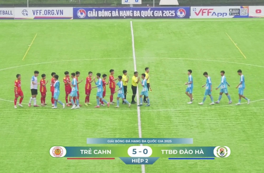 Trẻ CAHN ghi bàn ấn tượng, thắng 5-0 tại giải hạng Ba Quốc gia 4 Trẻ CAHN thắng đậm 5-0 ở giải hạng Ba Quốc gia 737059