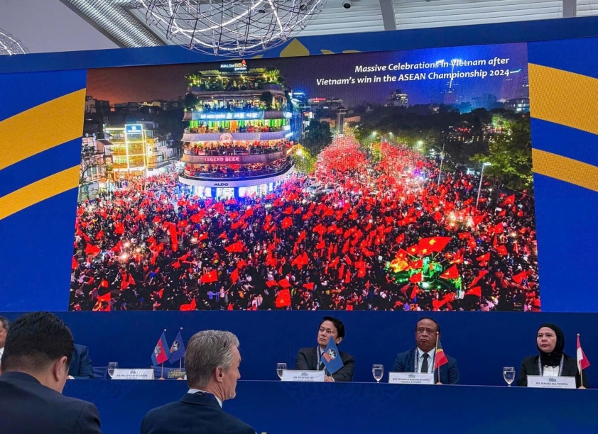 Đoàn đại biểu LĐBĐ Việt Nam tham dự Đại hội thường niên AFF 2025 747329