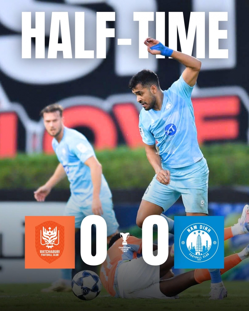 Trực tiếp Ratchaburi 0-0 Nam Định: Đội khách ép sân 749385
