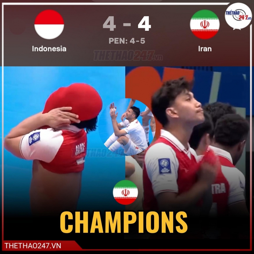 AFC ca ngợi Indonesia sau trận thua Iran ở chung kết 791824
