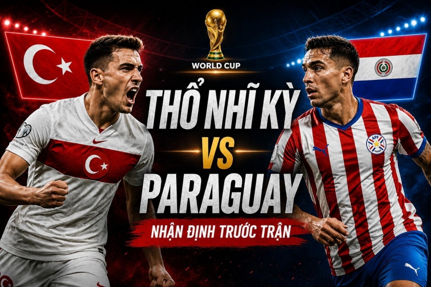 Tỷ lệ thắng Thổ Nhĩ Kỳ vs Paraguay: Cao đến khó tin - World Cup 2026 853781
