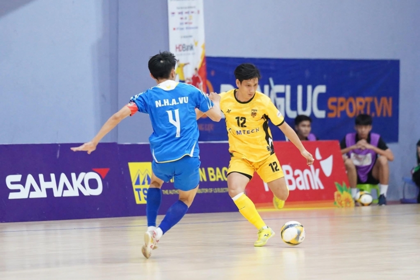 Lượt 9 Giải futsal VĐQG 2026: Sài Gòn Titans đánh bại Sahako, vươn lên nhì bảng 858277