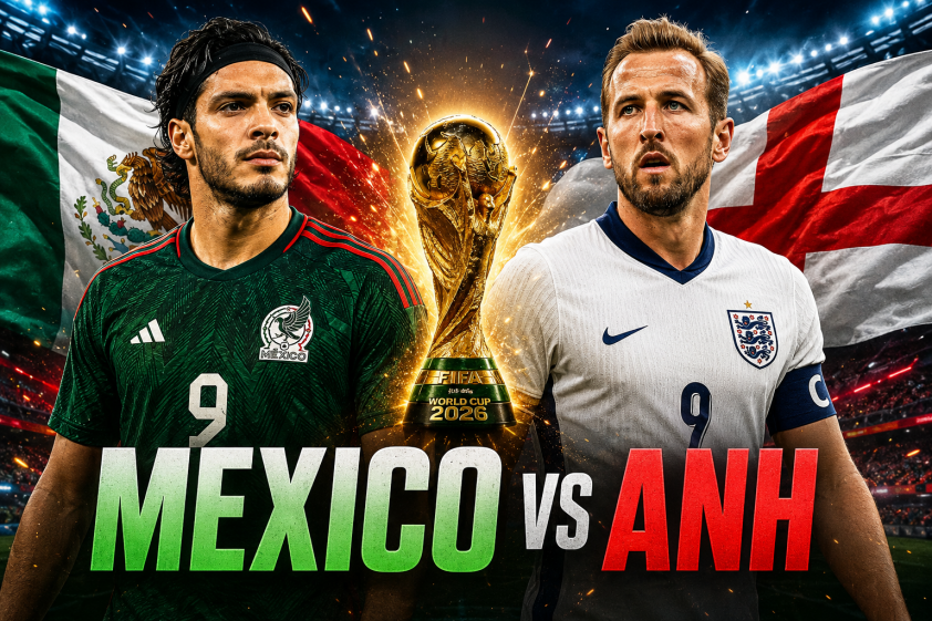 Dự đoán bàn thắng, góc & thẻ phạt Anh vs Mexico - World Cup 2026 862224