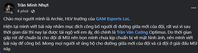 GAM khiến cộng đồng