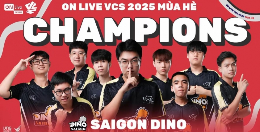 Chiến thắng thuyết phục, DINO chính thức vô địch VCS Mùa Hè 2025 653959