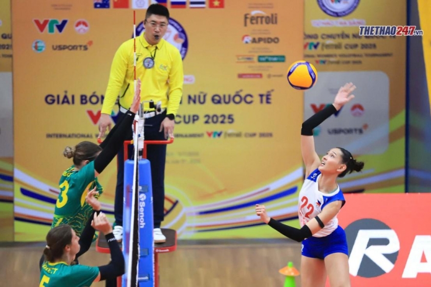 Trực tiếp bóng chuyền nữ ĐT Philippines 2-0 ĐT Úc: Đại diện ĐNÁ áp đảo hoàn toàn 658452