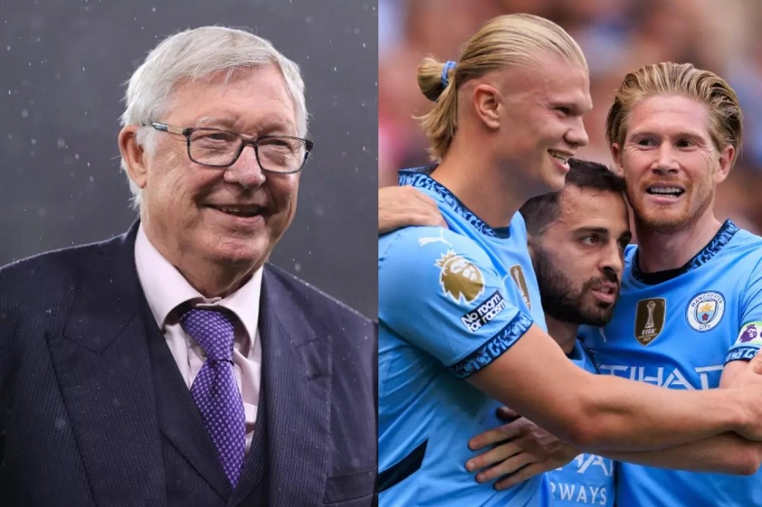 Đội hình Man City liên kết tài trợ để giữ Sir Alex Ferguson ở Man Utd?