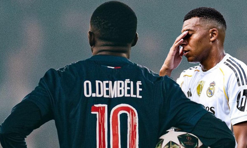 Mbappe mắc kẹt giữa cái bóng của Dembele 663258