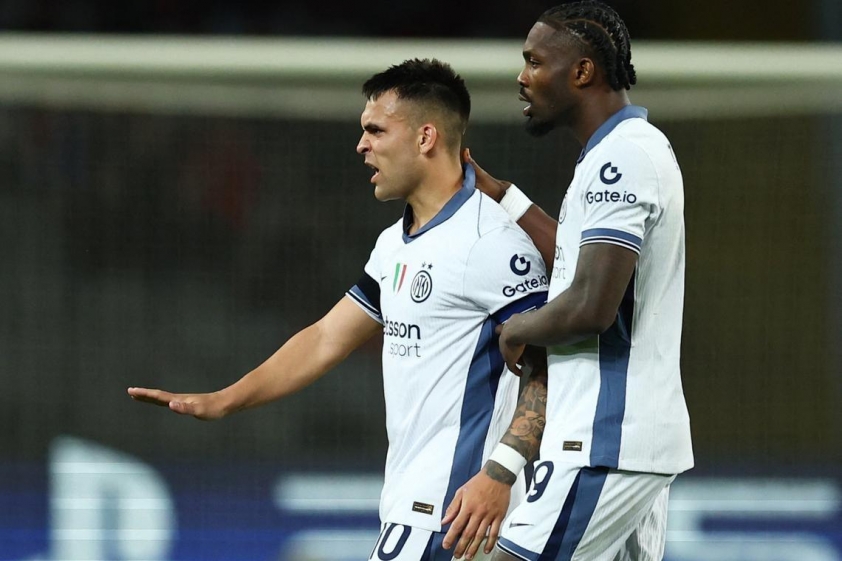 Inzaghi khá bi quan về chấn thương của Lautaro. Nguồn: The Straits Times