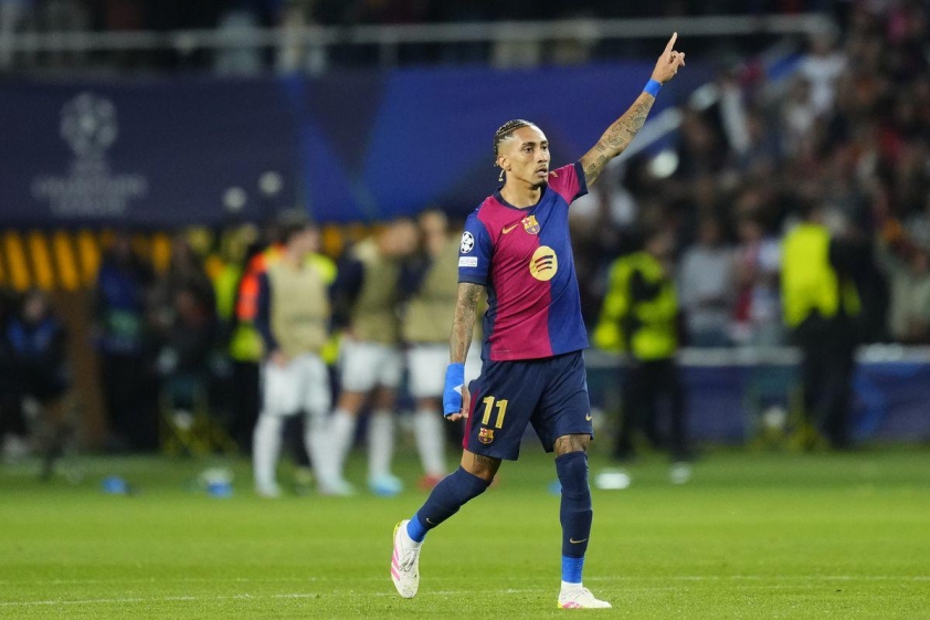 Barca tiếp tục trông đợi vào Raphinha và Yamal ở lượt về. Nguồn: Barca Blaugranes