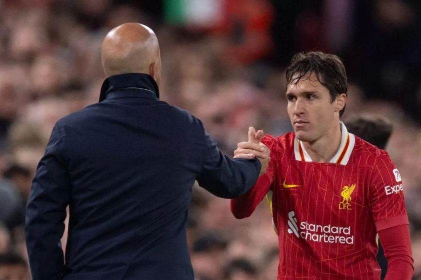 Nhà vô địch EURO 2020 chỉ mới ra sân 12 lần trên mọi đấu trường cho Liverpool mùa này (Ảnh: Internet)