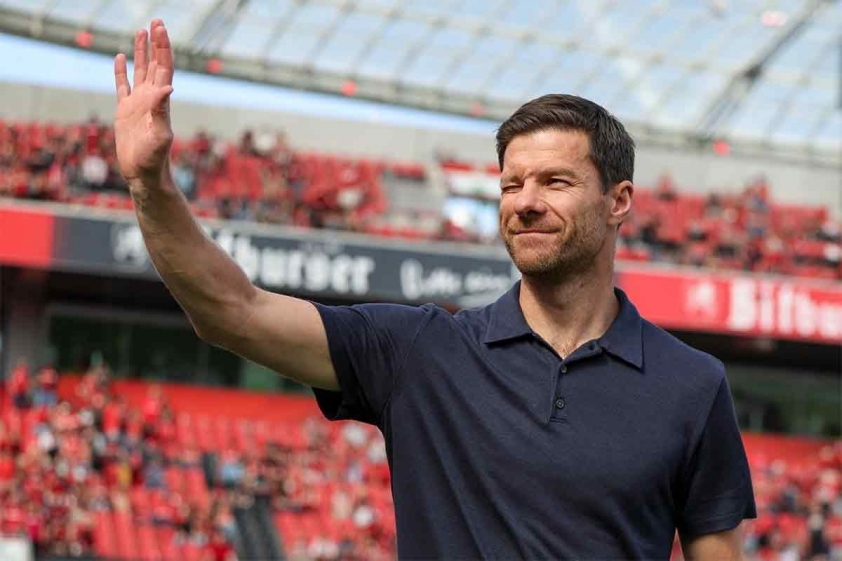 Xabi Alonso có cơ hội trở về mái nhà xưa dưới một cương vị lớn hơn (Ảnh: EFE)
