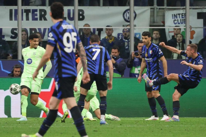 Frattesi ghi bàn thắng quyết định, đưa Inter vào chung kết C1 lần thứ 2 liên tiếp (Ảnh: football.italia)