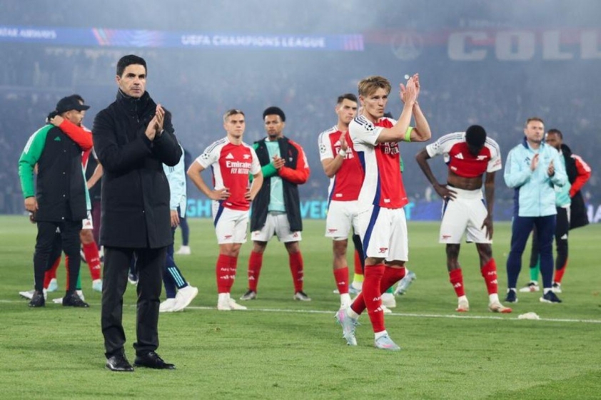 Arsenal sẽ nhận được khoản tiền thưởng lớn khi lọt vào bán kết Champions League (Ảnh: football.london)